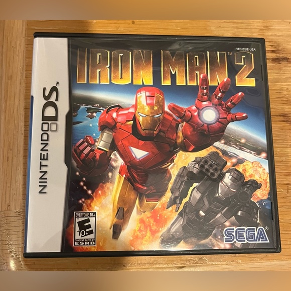 Nintendo DS Iron Man Game & Case EUC - Picture 1 of 6